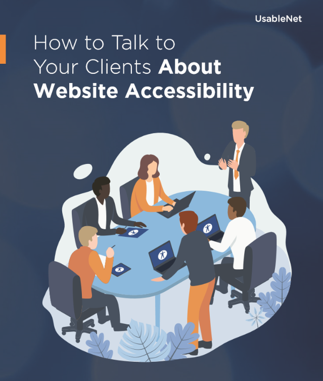 whitepaper cover - how to talk to your clients about Web Accessibility